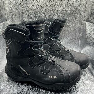 Salomon Tundra Boots Mens US 8.5 Thinsulate Insulation Contragrip GTX Shoes Snow